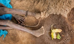 Umama Belakoba's feet