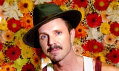 Jake Shears Instore Session At HMV Manchester<br>MANCHESTER, ENGLAND - AUGUST 10: (EXCLUSIVE COVERAGE) Jake Shears poses backstage after signing copies of his self titled new album during an instore session at HMV Manchester on August 10, 2018 in Manchester, England. (Photo by Shirlaine Forrest/WireImage)