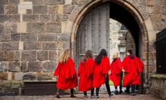 Students at St Andrews University