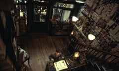 Harry (Daniel Radcliffe) enters Ollivanders in Harry Potter and the Philosopher’s Stone (2001).