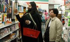 What We Do In The Shadows<br>Programme Name: What We Do In The Shadows - TX: n/a - Episode: What We Do In The Shadows - ep 1 (No. 1) - Picture Shows: Nandor (KAYVAN NOVAK), Guillermo (HARVEY GUILLEN) - (C) FX Productions - Photographer: FX