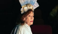 Linda Marlowe in The Milk Train Doesn't Stop Here Anymore, Charing Cross theatre.