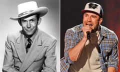 Composite of Hank Williams and Sam Hunt