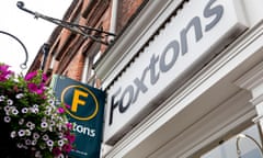 A Foxtons estate agents in London