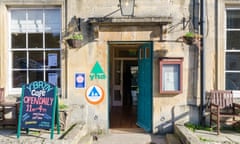 A youth hostel in the Cotswolds, England.