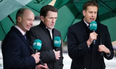 Tony McCoy, centre, will be part of the ITV Racing team this week at the Cheltenham Festival.