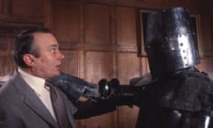 Iron grip ... Denholm Elliott as Norman Shenley in Hammer House Of Horror. 