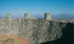 The outer wall of Great Zimbabwe.