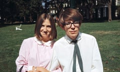 Stephen Hawking with his first wife, Jane.