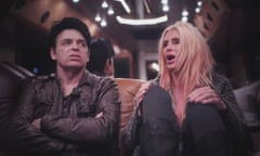 Gary Numan and Gemma Webb, his wife.