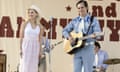 Fantastic … Jessica Chastain as Tammy Wynette and Michael Shannon as George Jones in George &amp; Tammy.