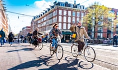 Cyclists in Amsterdam