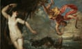 Titian’s Perseus and Andromeda (1554-56).183.3 x 199.3 cm
The Wallace Collection, London
© The Wallace Collection, London / Photo: The National Gallery, London THE NATIONAL GALLERY
TITIAN: LOVE DESIRE DEATH
16 March – 14 June 2020