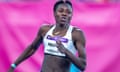 Namibia’s Christine Mboma in action in the women's 200m at the 2022 Commonwealth Games in Birmingham