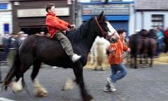 Ballyclare horse fair in Co Antrim, where there were 71 recorded crimes in 2016.