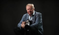 Mike Bowers holding a camera
