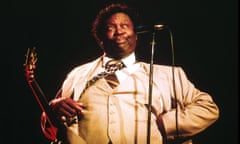 ‘Actions speak louder than words’ … BB King in 1984.