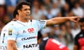 The former New Zealand fly-half Dan Carter