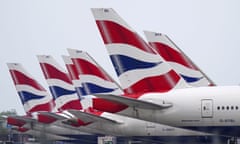 The value of IAG, which owns British Airways, fell by nearly 15%.