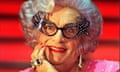 Humphries as Dame Edna Everage in 1998.