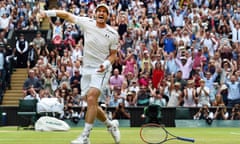 Andy Murray wins Wimbledon.
