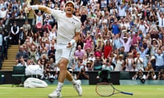 Andy Murray celebrates winning Wimbledon in 2016, the LTA says it is determined to build on his legacy.