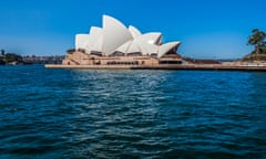 The Sydney Opera House.