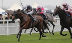 Circus Maximus and Ryan Moore winning the St James Palace Stakes.