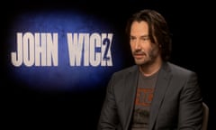 Keanu Reeves John Wick junket