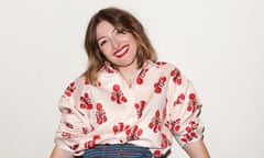 Kelly Macdonald wears shirt by emiliawickstead.com and trousers by paulsmith.com