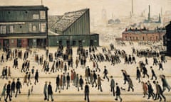 LS Lowry’s Going to the Match, 1953.