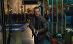 Matt Damon<br>In this image released by Universal Pictures, Matt Damon appears in a scene from “Jason Bourne.” The movie opens July 29, 2016 in U.S. theaters. (Jasin Boland/Universal Pictures via AP)