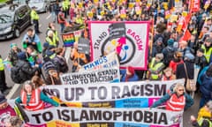 Anti-racism march, London, 16 March 2019.