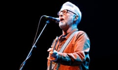 Billy Bragg at the Usher Hall, Edinburgh.