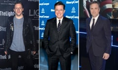 Macklemore, Stephen Colbert and Mark Ruffalo: three white males wrestling with the concept of their privilege. 