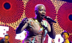 2017 Bonnaroo Arts And Music Festival - Day 2<br>MANCHESTER, TENNESSEE - JUNE 09: Angelique Kidjo performs in concert during day 2 of the Bonnaroo Music &amp; Arts Festival on June 9, 2017 in Manchester, Tennessee. (Photo by Gary Miller/Getty Images)