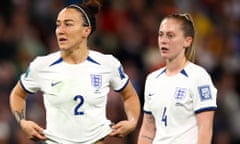 Lucy Bronze (left) and Keira Walsh