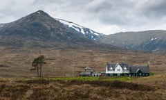 Corrour station and station house, Scotland<br>T1M223 Corrour station and station house, Scotland