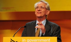 LibDem Annual Conference<br>Regeneration minister Andrew Stunell MP addresses the Liberal Democrat Annual Conference, at the ICC in Birmingham.