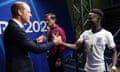 Bukayo Saka earns a royal seal of approval from Prince William after England's win.