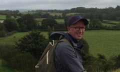 Piers Torday walking in Cumbria