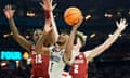 UConn freshman Stephon Castle scored 21 points in the Huskies’ win over Alabama on Friday in the Final Four.