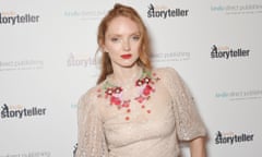 Lily Cole at the Kindle Storyteller Award ceremony 2017.