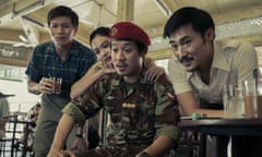 Hoa Xuande, La Thanh Thanh, Fred Nguyen Khan and Duy Nguyen in The Sympathizer.