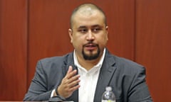 FILE - In this Sept. 13, 2016, file photo, George Zimmerman looks at the jury as he testifies in a Seminole County courtroom in Orlando, Fla. The ex-neighborhood watch volunteer who killed a black teen in Florida in 2012 says he’s $2.5 million in debt and has no income. Zimmerman filed paperwork detailing his financial state as he fights a misdemeanor stalking charge. (Red Huber/Orlando Sentinel via AP, Pool, File)