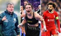 Terry Venables, Katie Taylor and Mohamed Salah