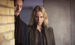 Henrik (Thure Lindhardt) and Saga (Sofia Helin) in The Bridge.