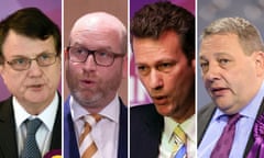 Gerard Batten, Paul Nuttall, Nathan Gill, David Coburn