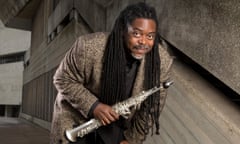 courtney pine outside at the southbank centre london