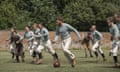 Toff of the league ... Edward Holcroft as Arthur Kinnaird in The English Game.